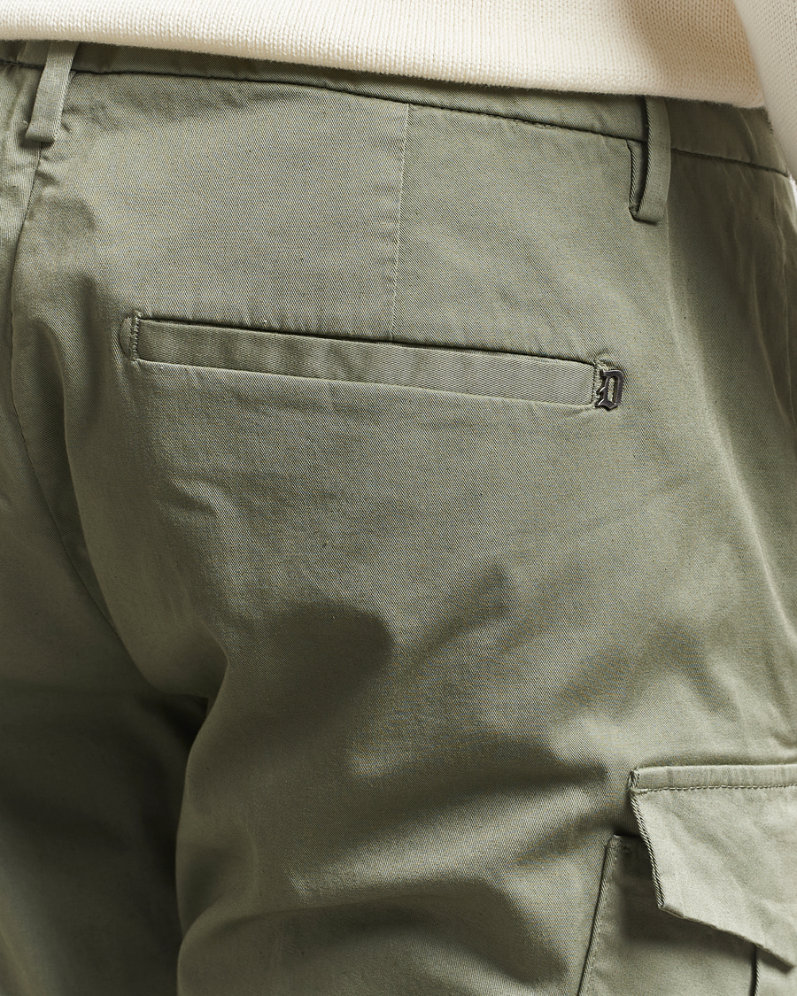 Hombres | Pantalones | Dondup | Eddie Cargo Pants Green