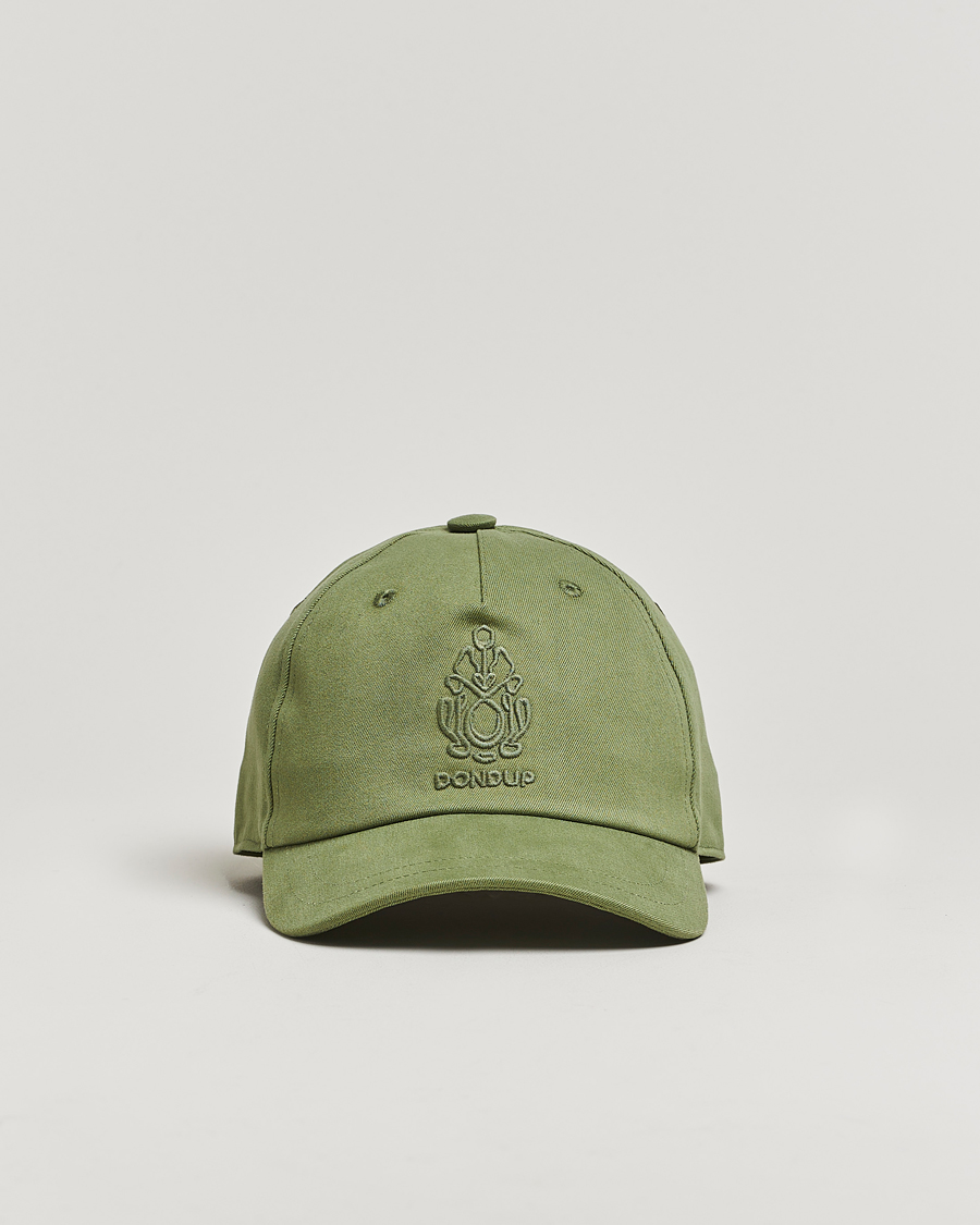 Hombres | Dondup Logo Baseball Cap Dark Green | Dondup | Logo Baseball Cap Dark Green