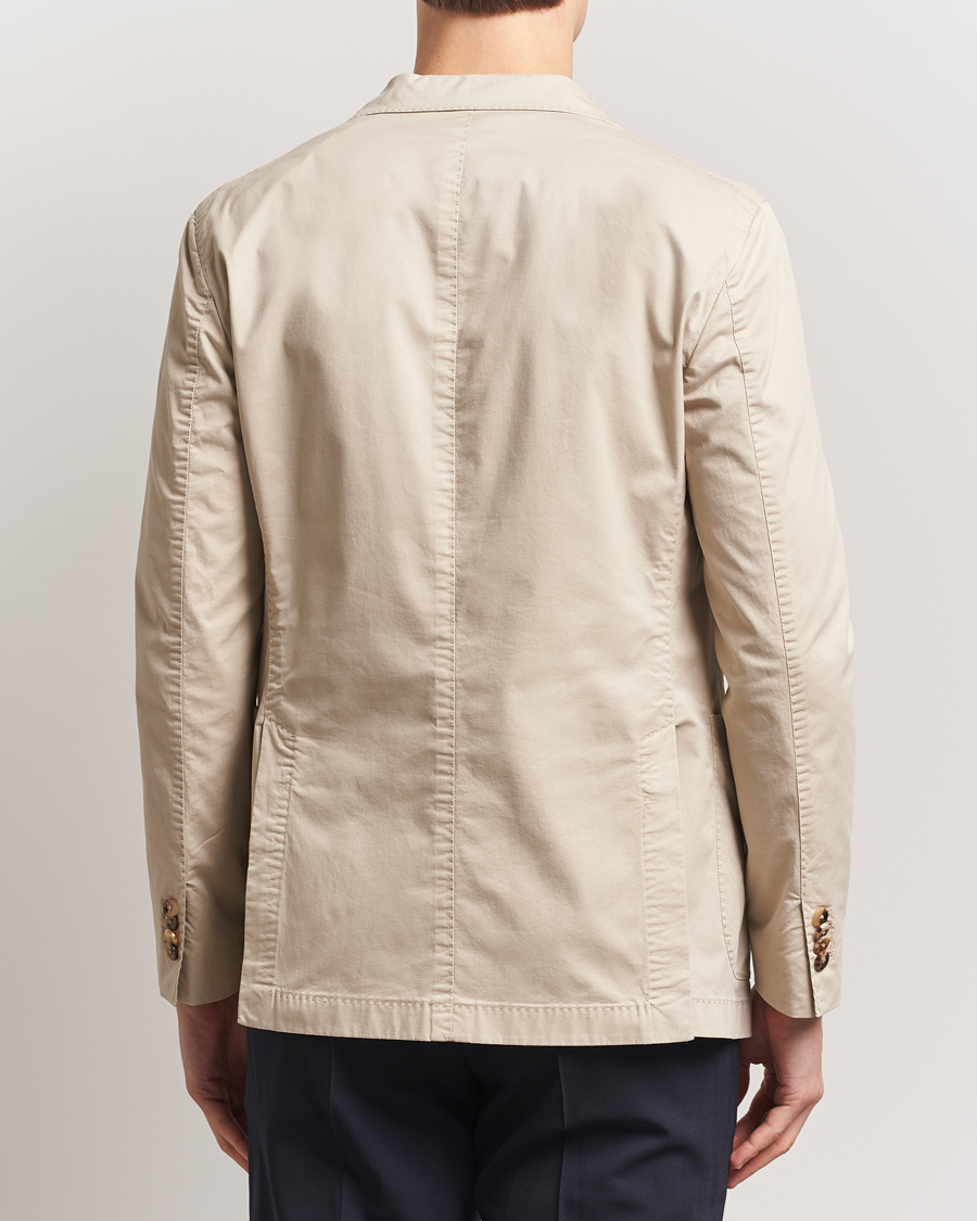 Hombres | Blazers | Boglioli | K Jacket Supima Cotton Blazer Beige