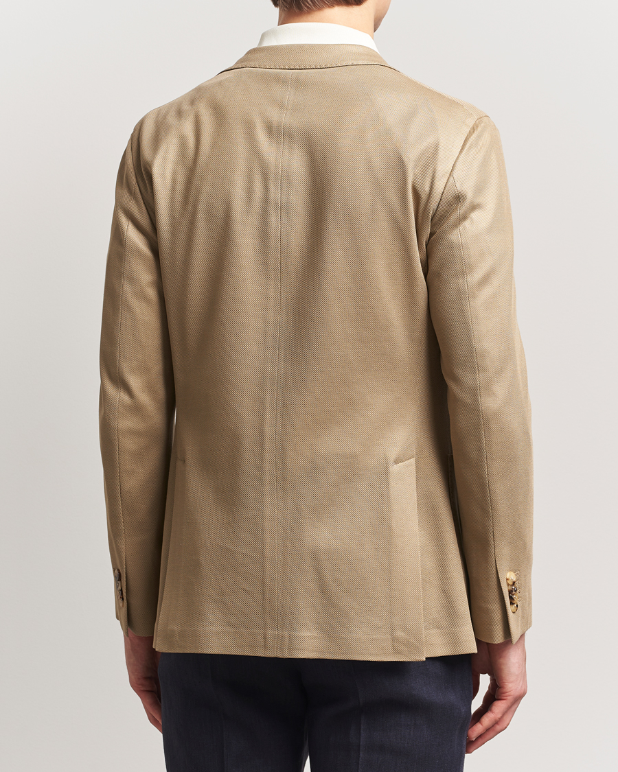 Hombres | Blazers | Boglioli | K Jacket Hopsack Jersey Blazer Beige