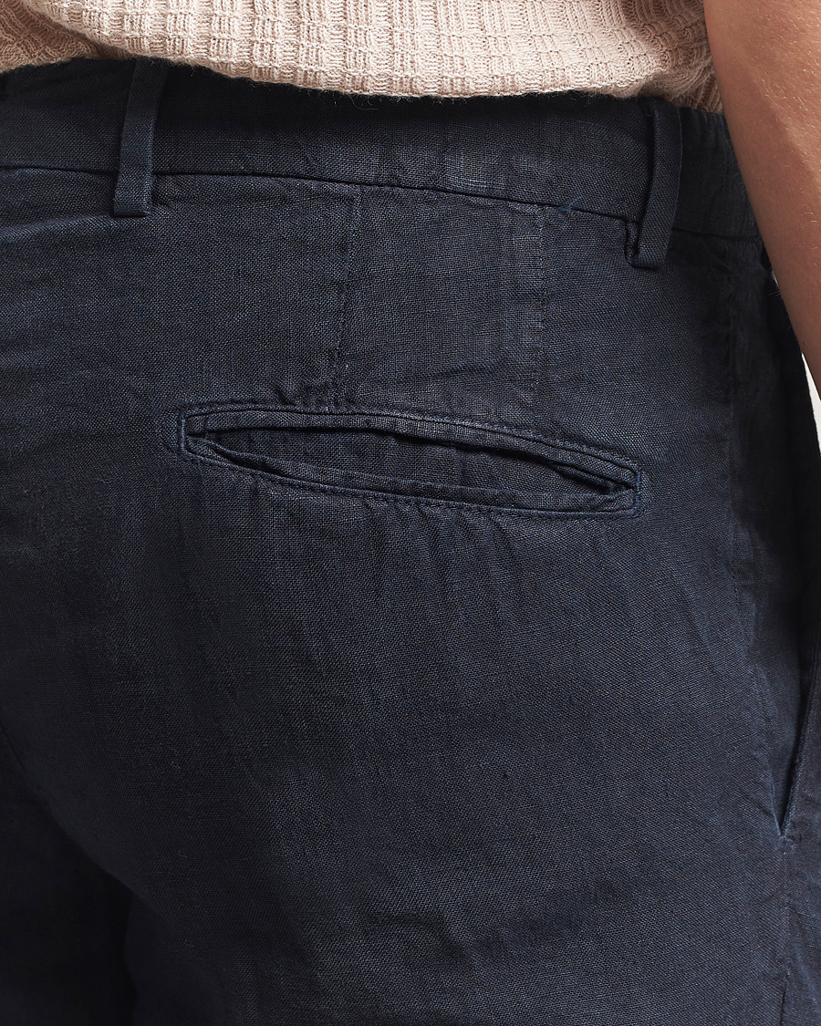 Hombres | Trajes | Boglioli | K Jacket Linen Suit Navy