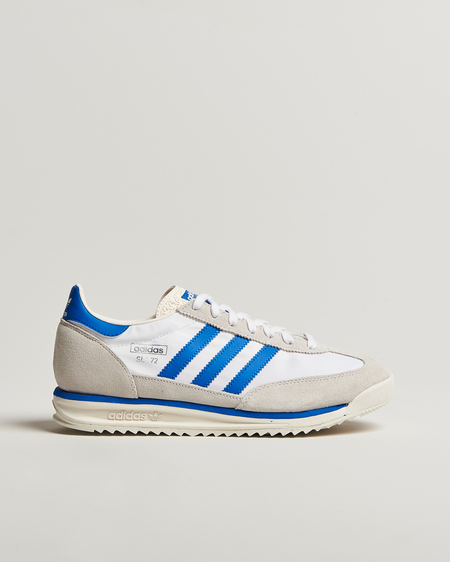Hombres | adidas Originals SL 72 RS Sneaker White/Blue | adidas Originals | SL 72 RS Sneaker White/Blue