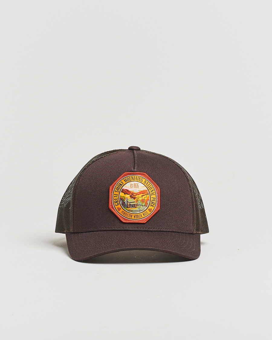 Hombres | Pendleton National Park Trucker Cap Brown | Pendleton | National Park Trucker Cap Brown