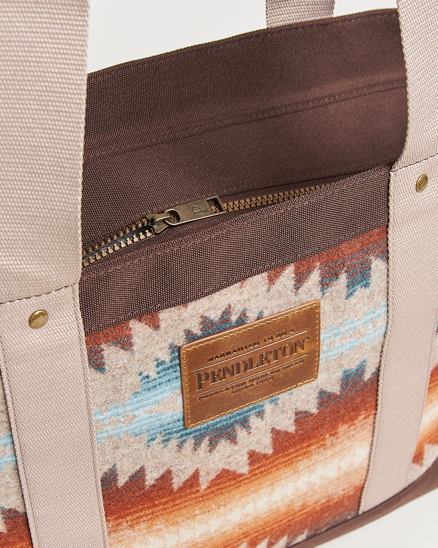 Hombres | Pendleton Zip Tote Bag Sunset Pass Brown | Pendleton | Zip Tote Bag Sunset Pass Brown