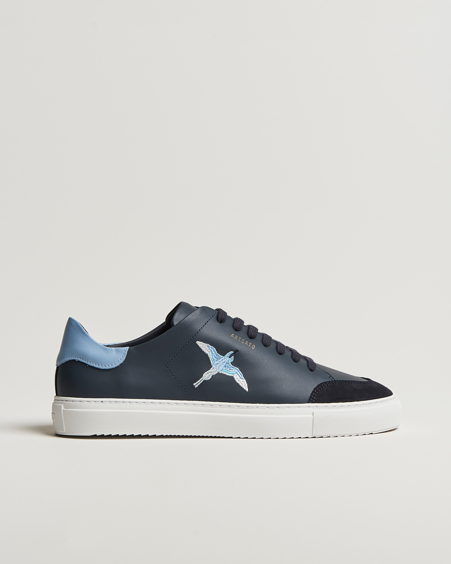Hombres | Zapatillas | Axel Arigato | Clean 90 Bee Bird Sneaker Dark Blue/Light Blue