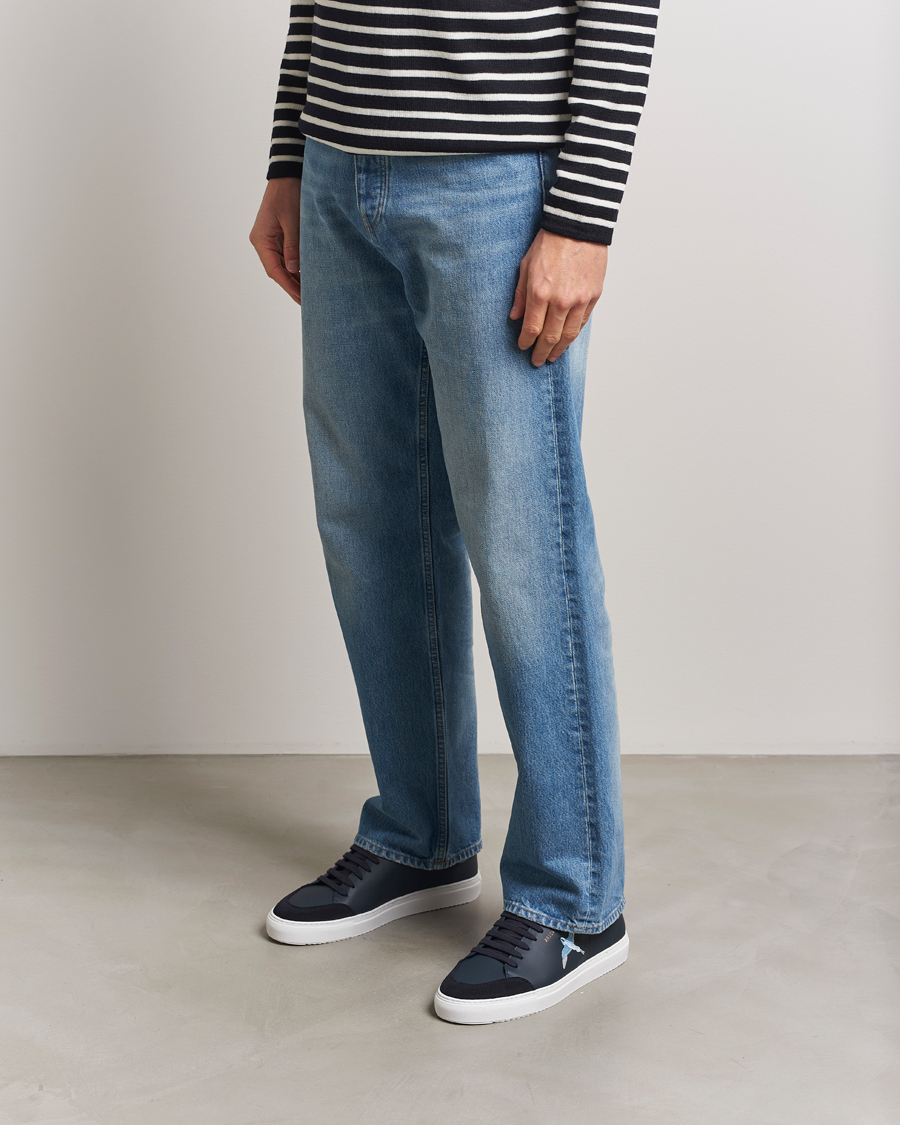 Hombres | Zapatillas | Axel Arigato | Clean 90 Bee Bird Sneaker Dark Blue/Light Blue