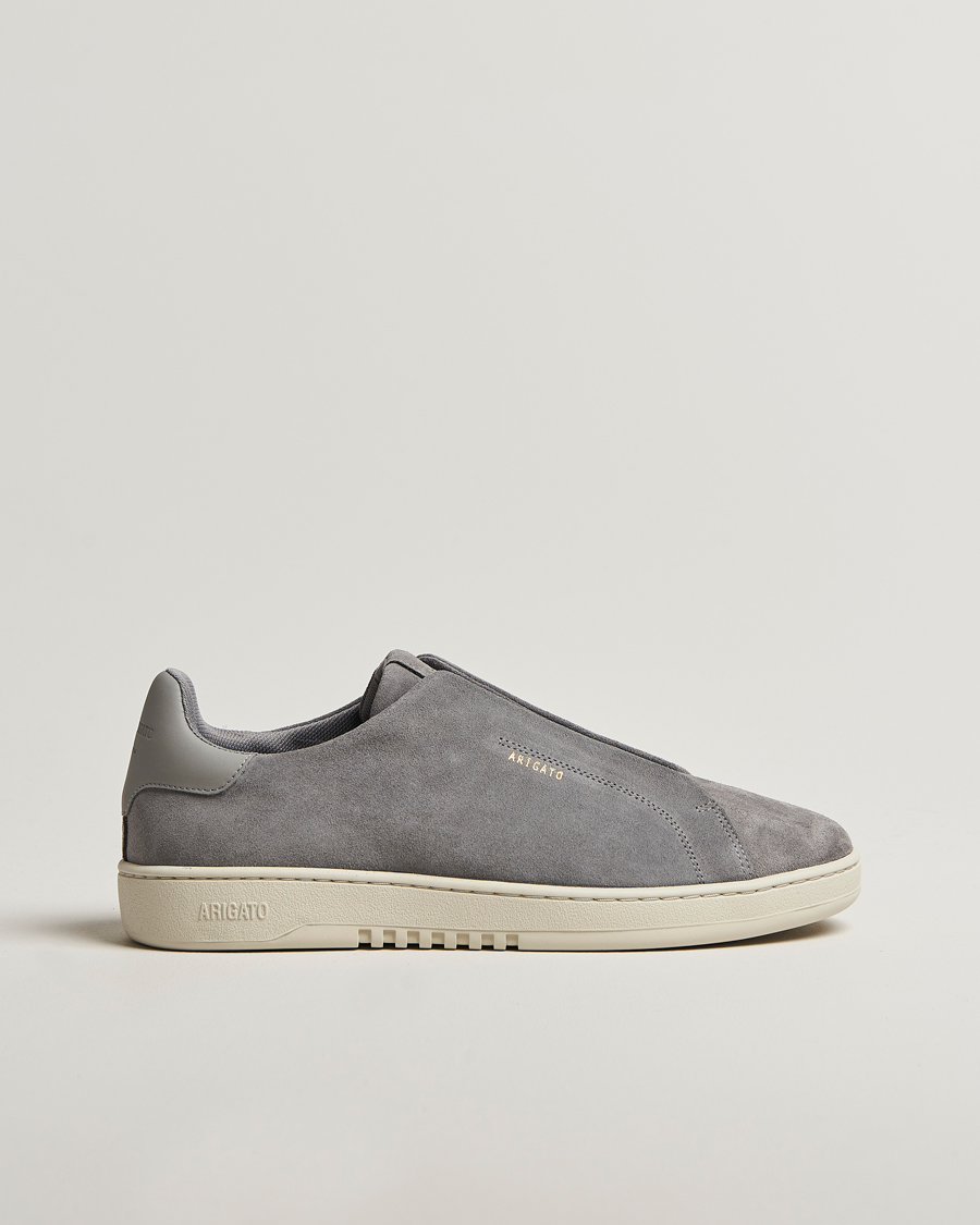 Hombres | Zapatillas | Axel Arigato | Dice Laceless Suede Sneaker Dark Grey