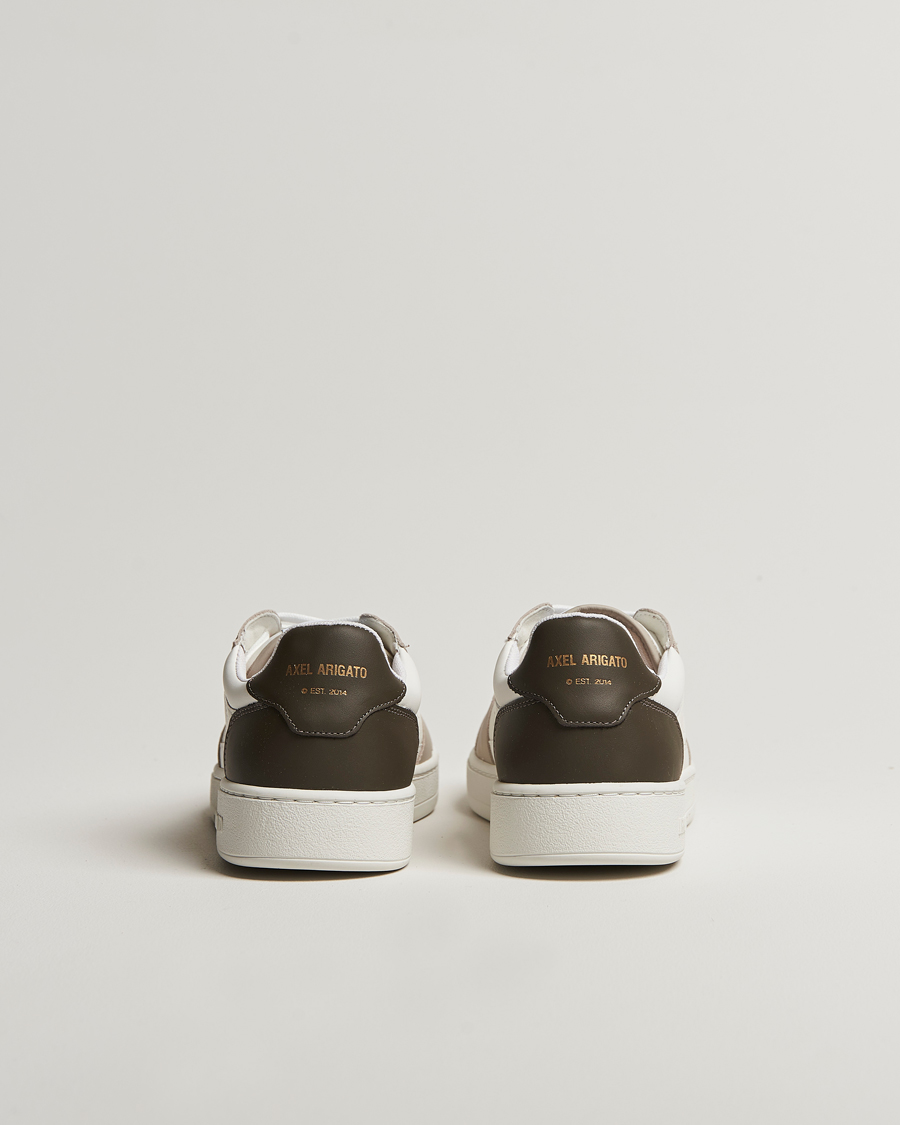 Hombres | Axel Arigato Dice Lo Sneaker White/Dark Brown | Axel Arigato | Dice Lo Sneaker White/Dark Brown