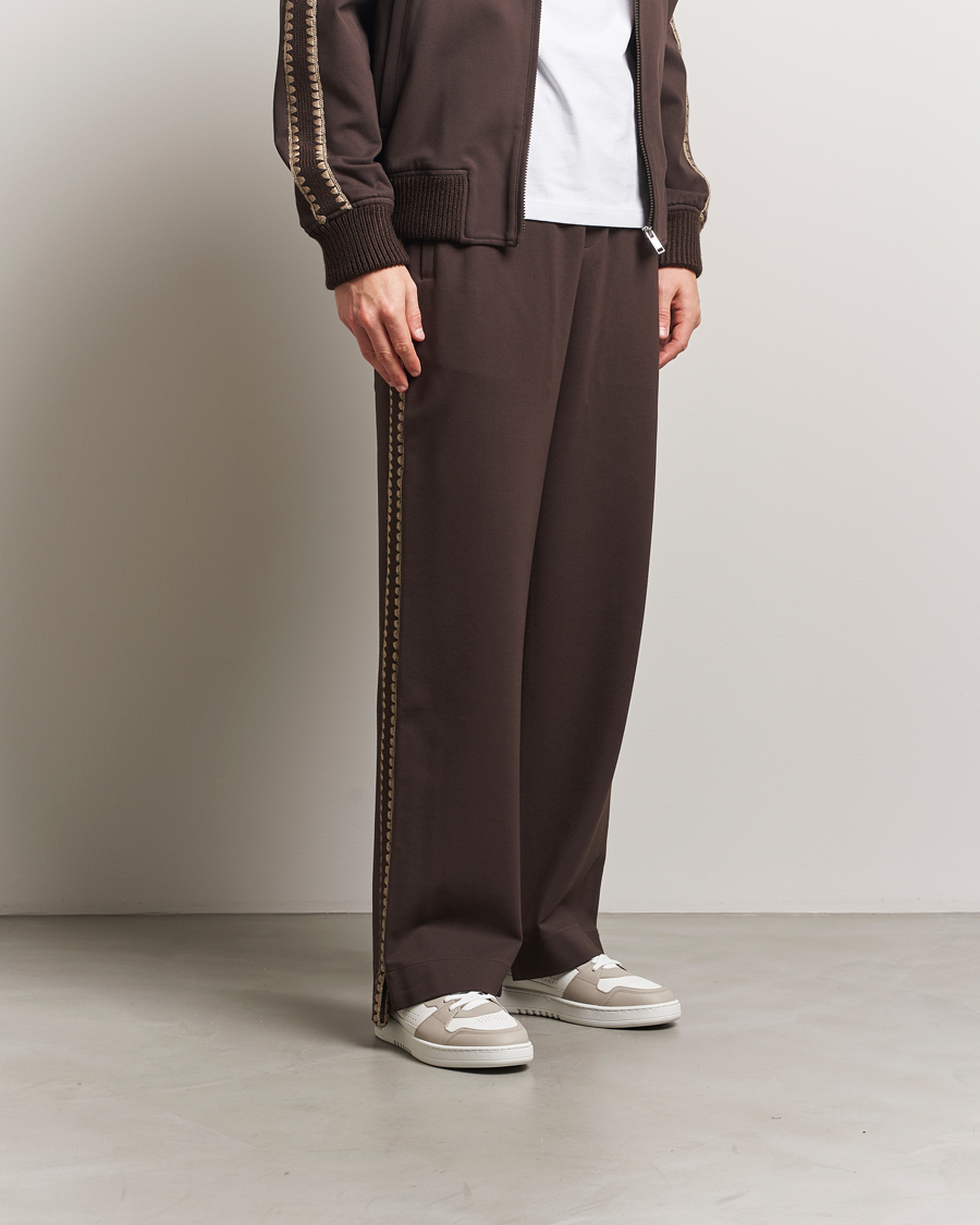 Hombres | Axel Arigato Dice Lo Sneaker White/Dark Brown | Axel Arigato | Dice Lo Sneaker White/Dark Brown