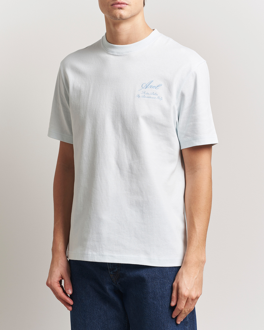 Hombres | Camisetas | Axel Arigato | Atelier T-Shirt Ice Blue