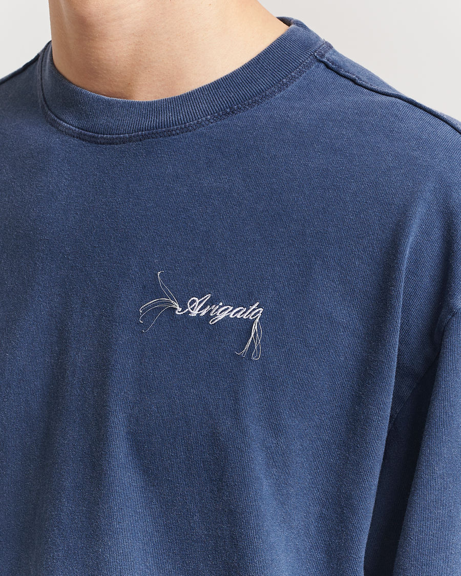 Hombres | Camisetas | Axel Arigato | Honor Washed T-Shirt Navy