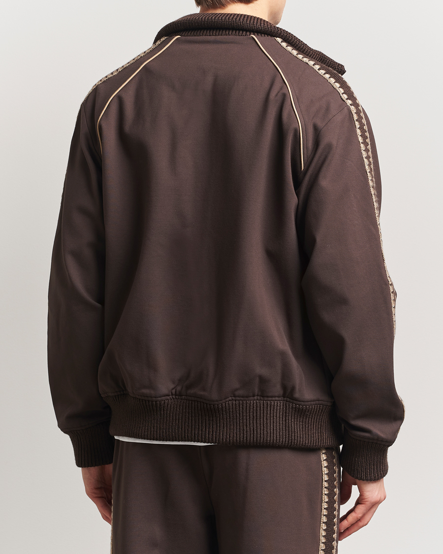 Hombres | Jerséis y prendas de punto | Axel Arigato | Carter Track Jacket Dark Brown