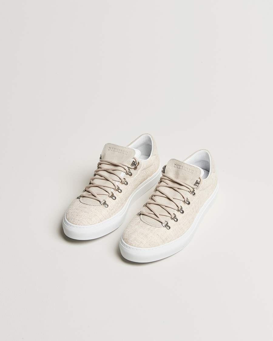 Hombres | Diemme Marostica Low Linen Sneaker Natural | Diemme | Marostica Low Linen Sneaker Natural