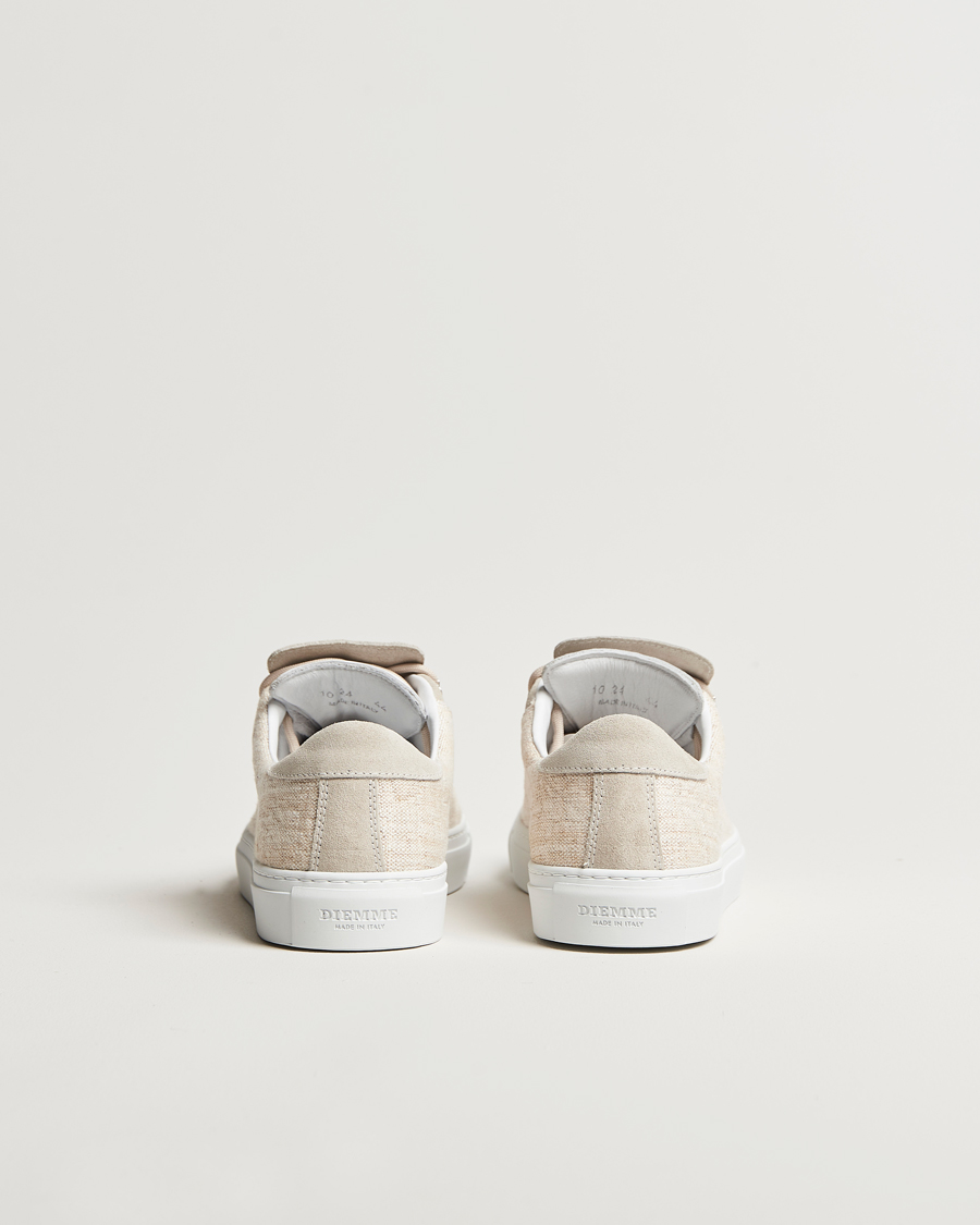 Hombres | Diemme Marostica Low Linen Sneaker Natural | Diemme | Marostica Low Linen Sneaker Natural