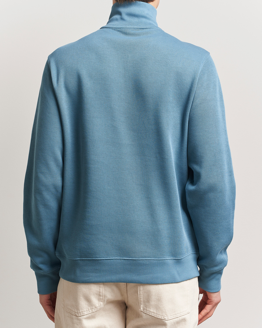 Hombres | Jerséis y prendas de punto | Lacoste | Rib Interlock Half Zip Limestone
