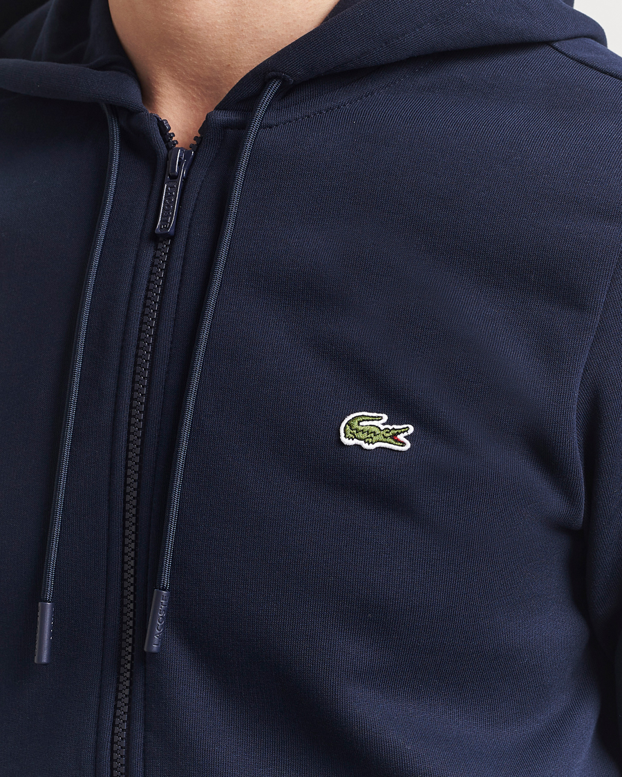 Hombres | Jerséis y prendas de punto | Lacoste | Full Zip Hoodie Navy