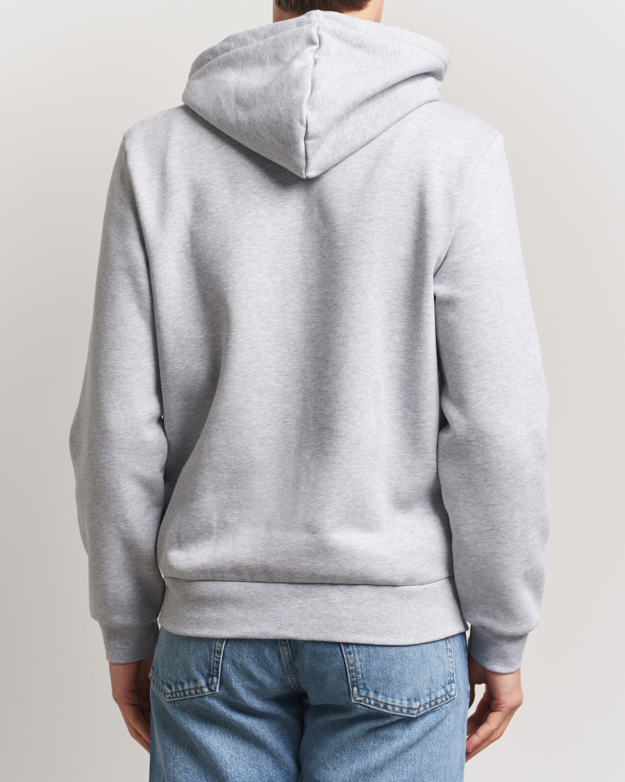 Hombres | Jerséis y prendas de punto | Lacoste | Full Zip Hoodie Silver Chine