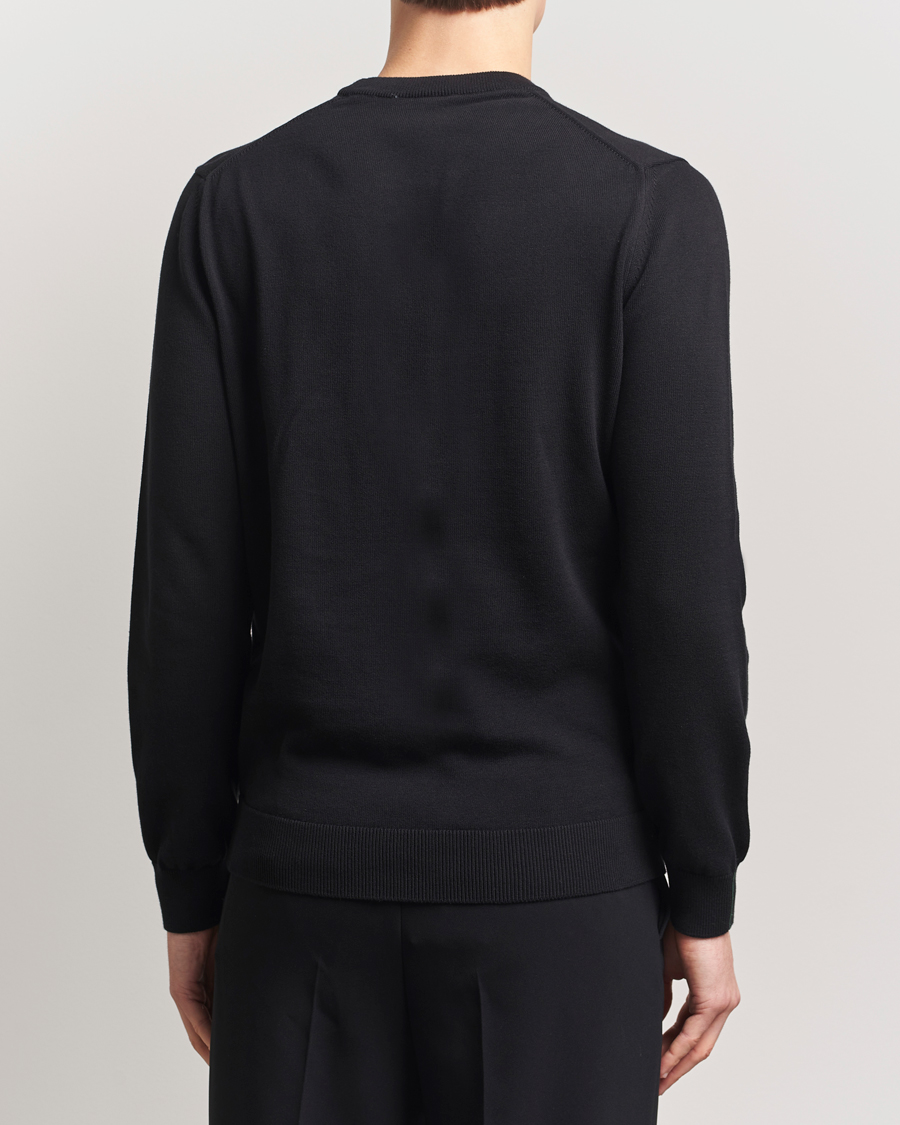 Hombres | Jerséis y prendas de punto | Lacoste | Cotton Knitted Sweater Black