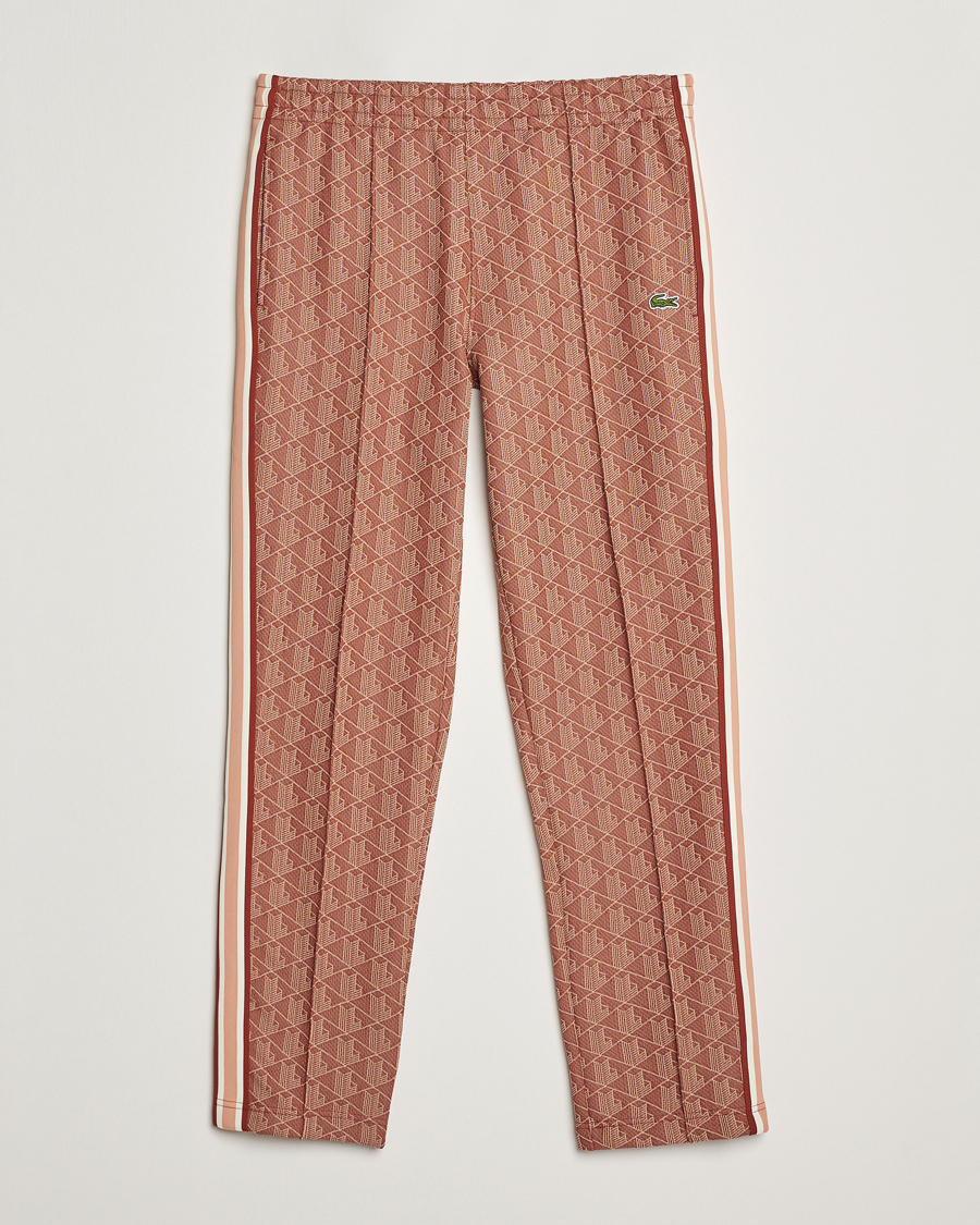 Hombres | Pantalones | Lacoste | Monogram Track Pants Iberis/Latte