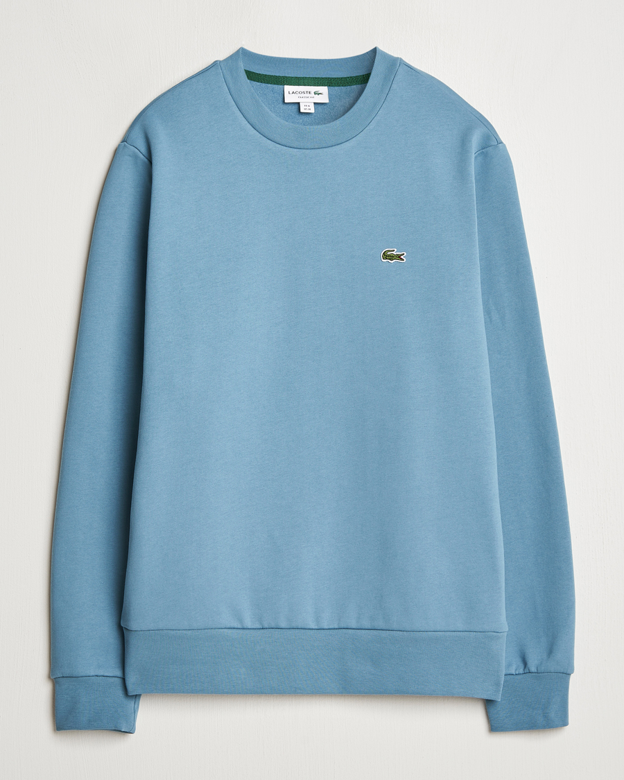 Hombres | Jerséis y prendas de punto | Lacoste | Crew Neck Sweatshirt Limestone