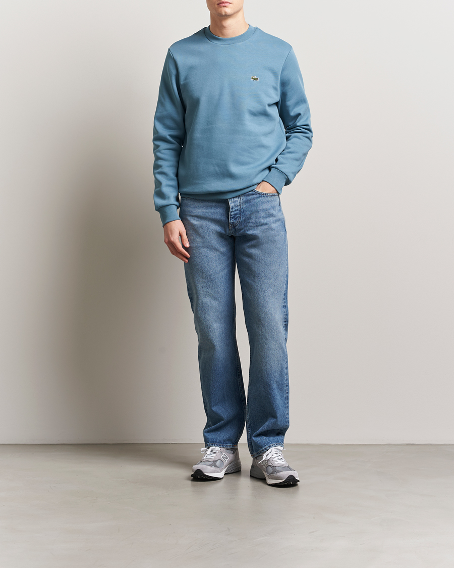 Hombres | Jerséis y prendas de punto | Lacoste | Crew Neck Sweatshirt Limestone