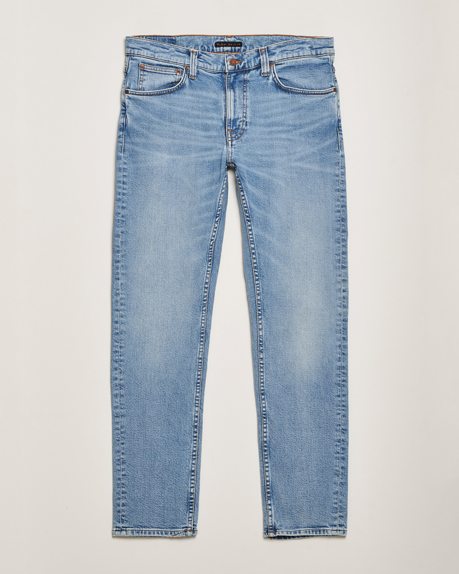 Hombres | Vaqueros | Nudie Jeans | Lean Dean Jeans Blue Noise