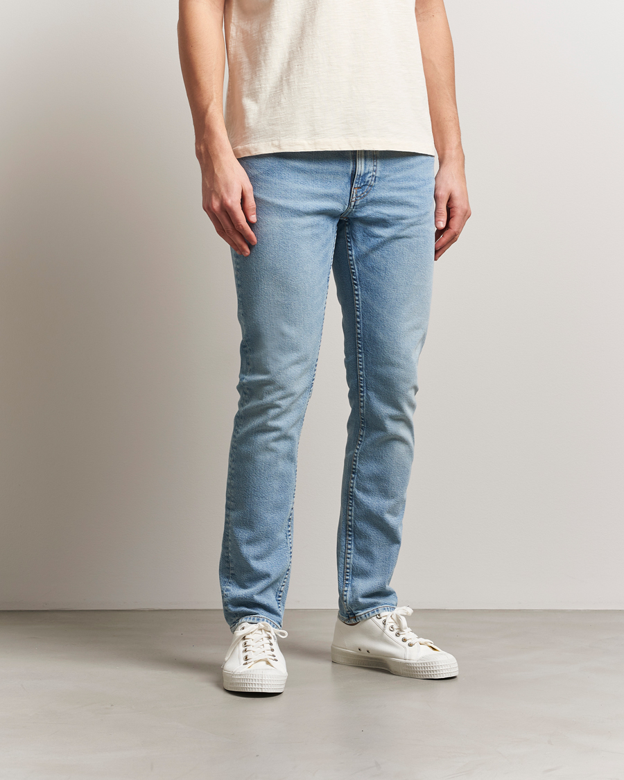 Hombres | Vaqueros | Nudie Jeans | Lean Dean Jeans Blue Noise