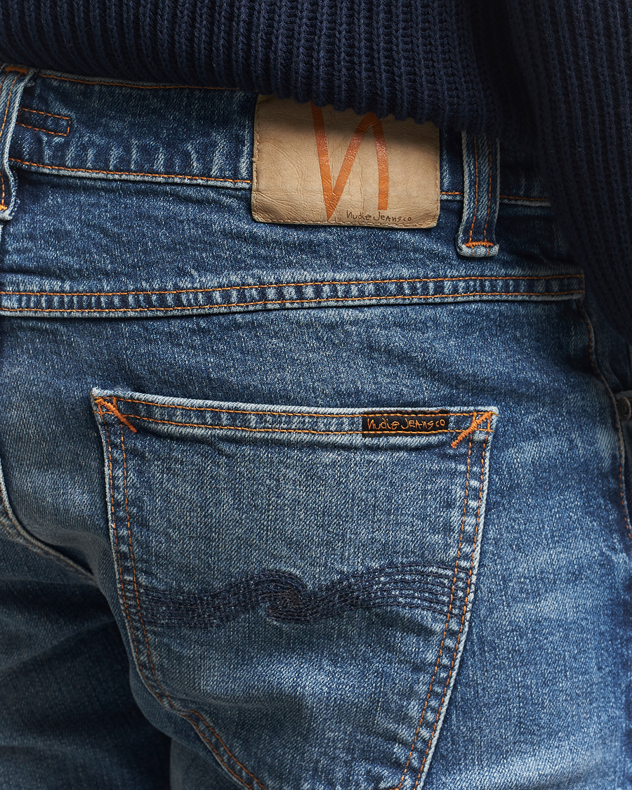 Hombres | Vaqueros | Nudie Jeans | Lean Dean Jeans Worn In Selvage