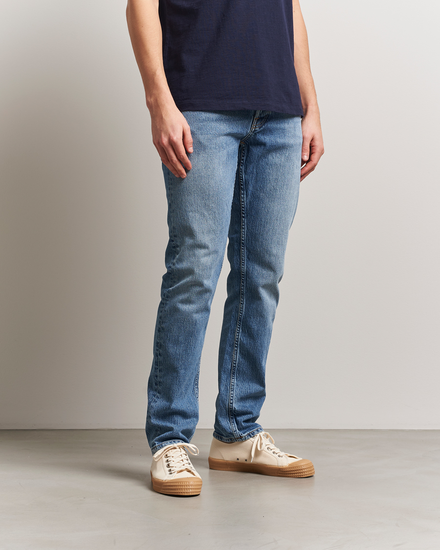 Hombres | Pantalones | Nudie Jeans | Solid Ollie Jeans Worn Vintage