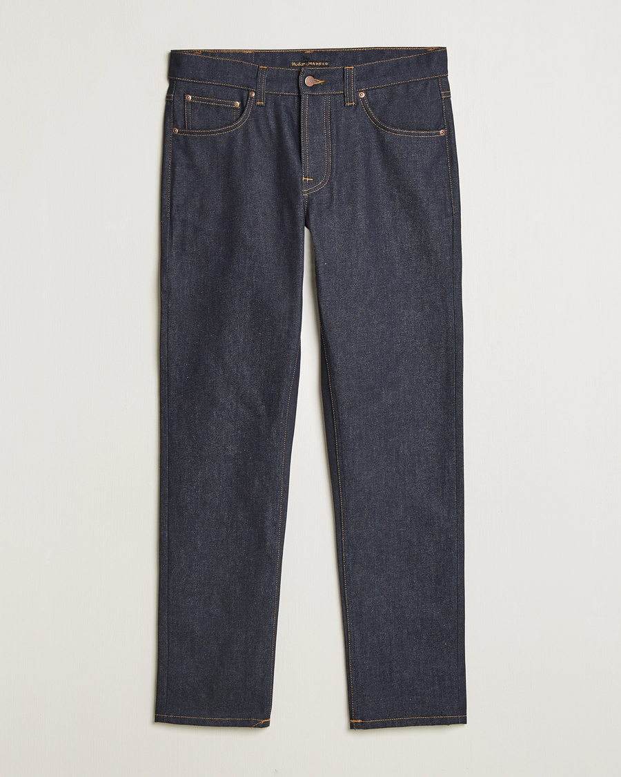Hombres | Pantalones | Nudie Jeans | Solid Ollie Jeans Dry Abyss