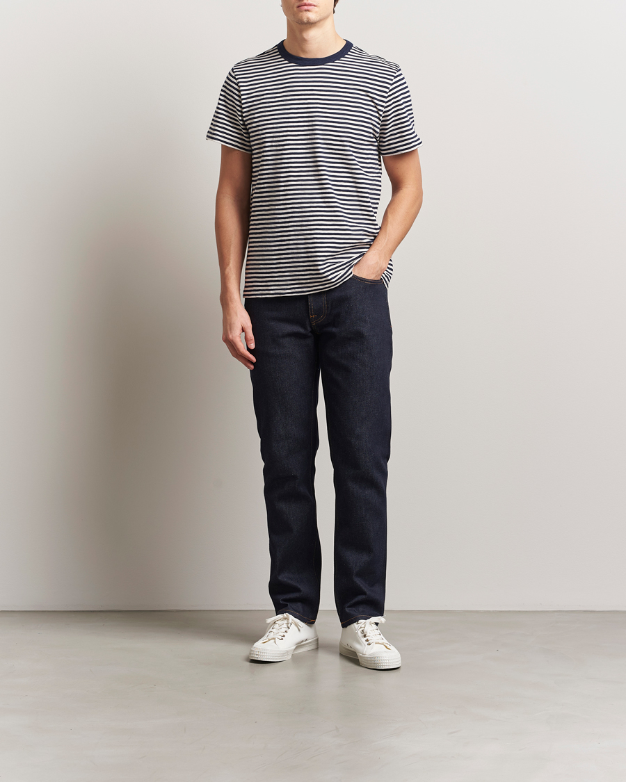 Hombres | Pantalones | Nudie Jeans | Solid Ollie Jeans Dry Abyss