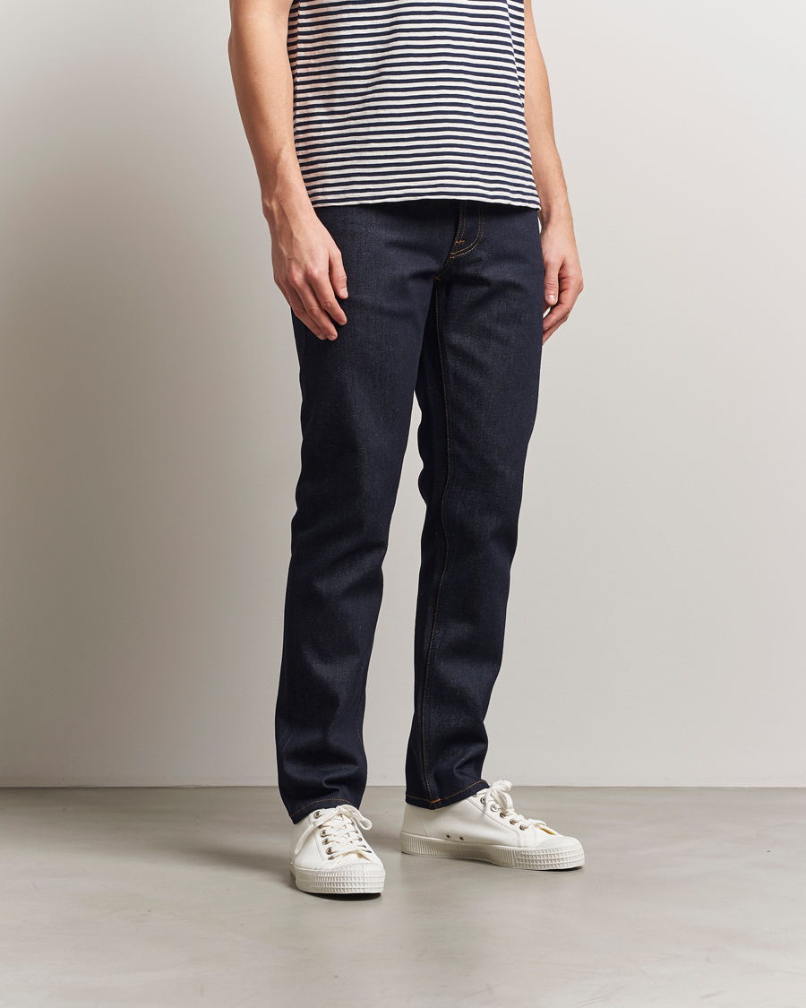 Hombres | Pantalones | Nudie Jeans | Solid Ollie Jeans Dry Abyss