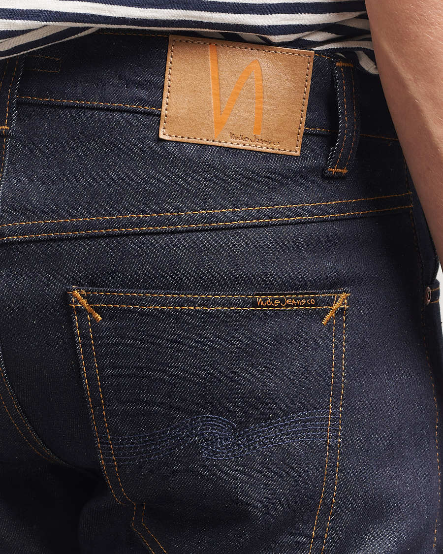 Hombres | Pantalones | Nudie Jeans | Solid Ollie Jeans Dry Abyss
