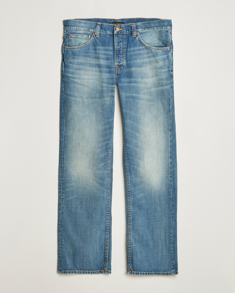Hombres | Vaqueros | Nudie Jeans | Flare Glenn Jeans Streaky Worn