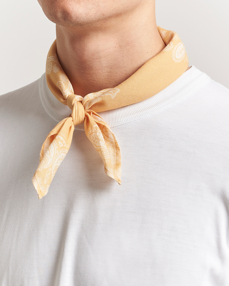 Hombres | Nudie Jeans Ingrid Bandana Mustard | Nudie Jeans | Ingrid Bandana Mustard