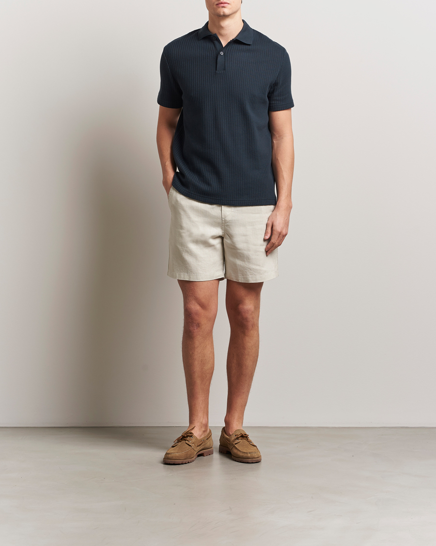 Hombres | Pantalones cortos | Samsøe Samsøe | Jabari Linen Drawstring Shorts Moonstruck