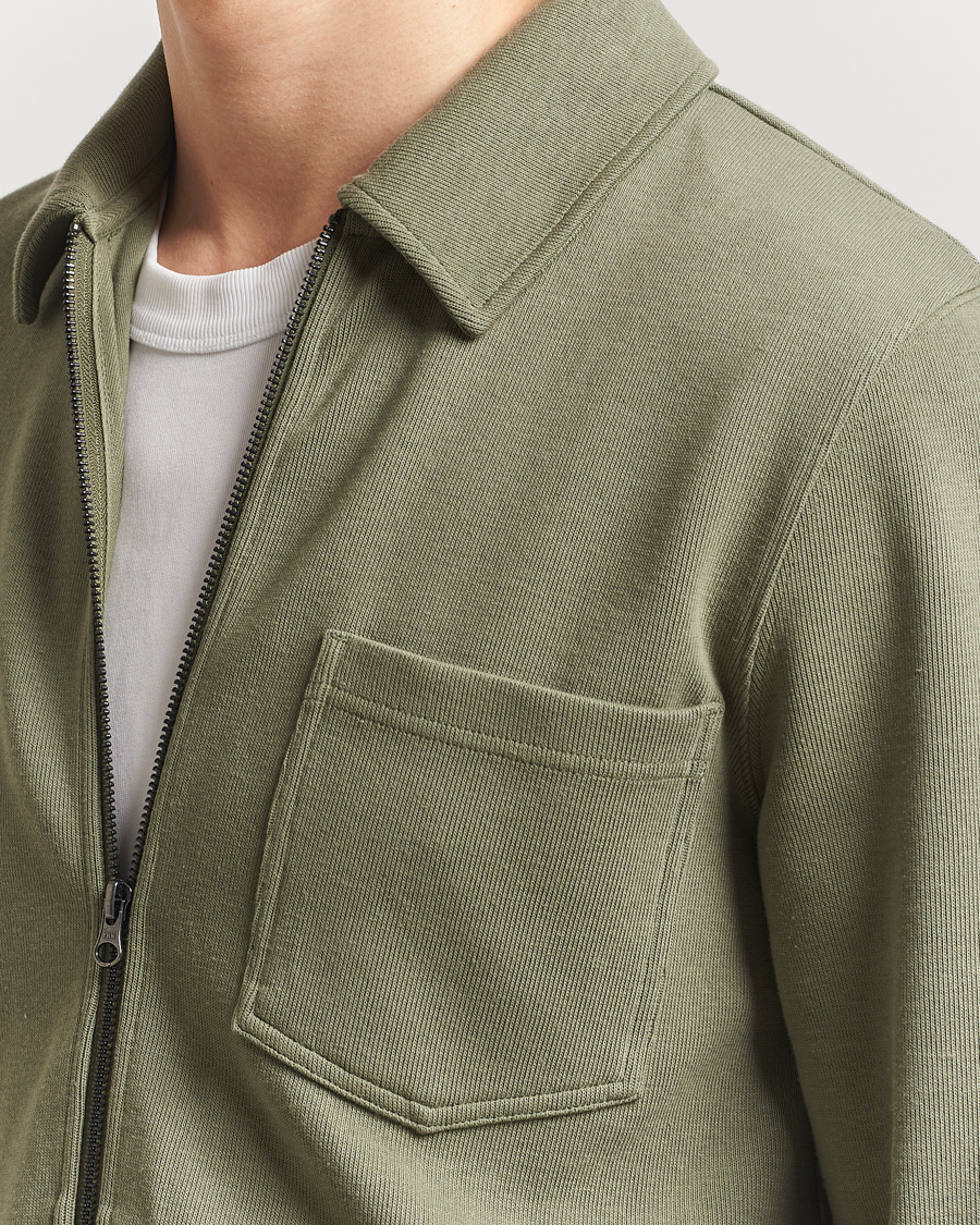 Hombres | Jerséis y prendas de punto | Samsøe Samsøe | Hannes Full Zip Sweater Four Leaf Clover