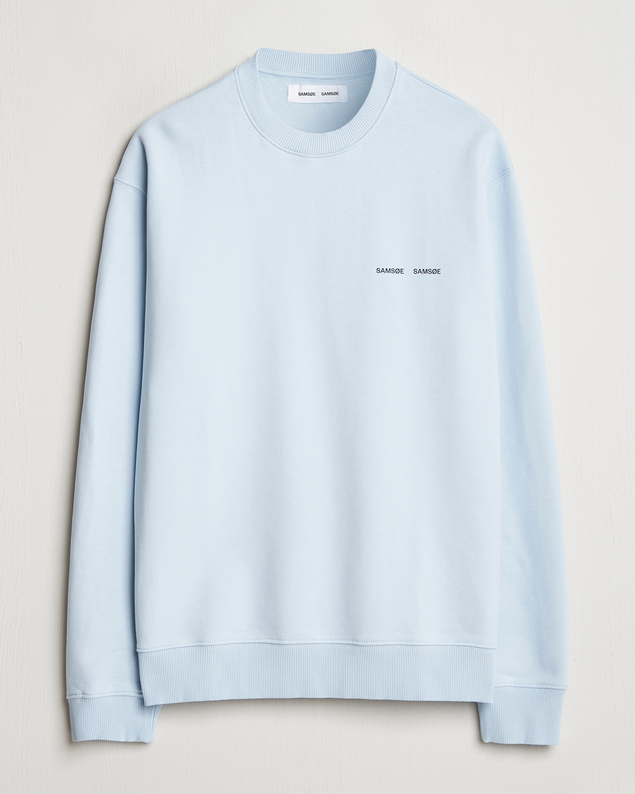 Hombres | Jerséis y prendas de punto | Samsøe Samsøe | Norsbro Crew Neck Sweatshirt Skyway