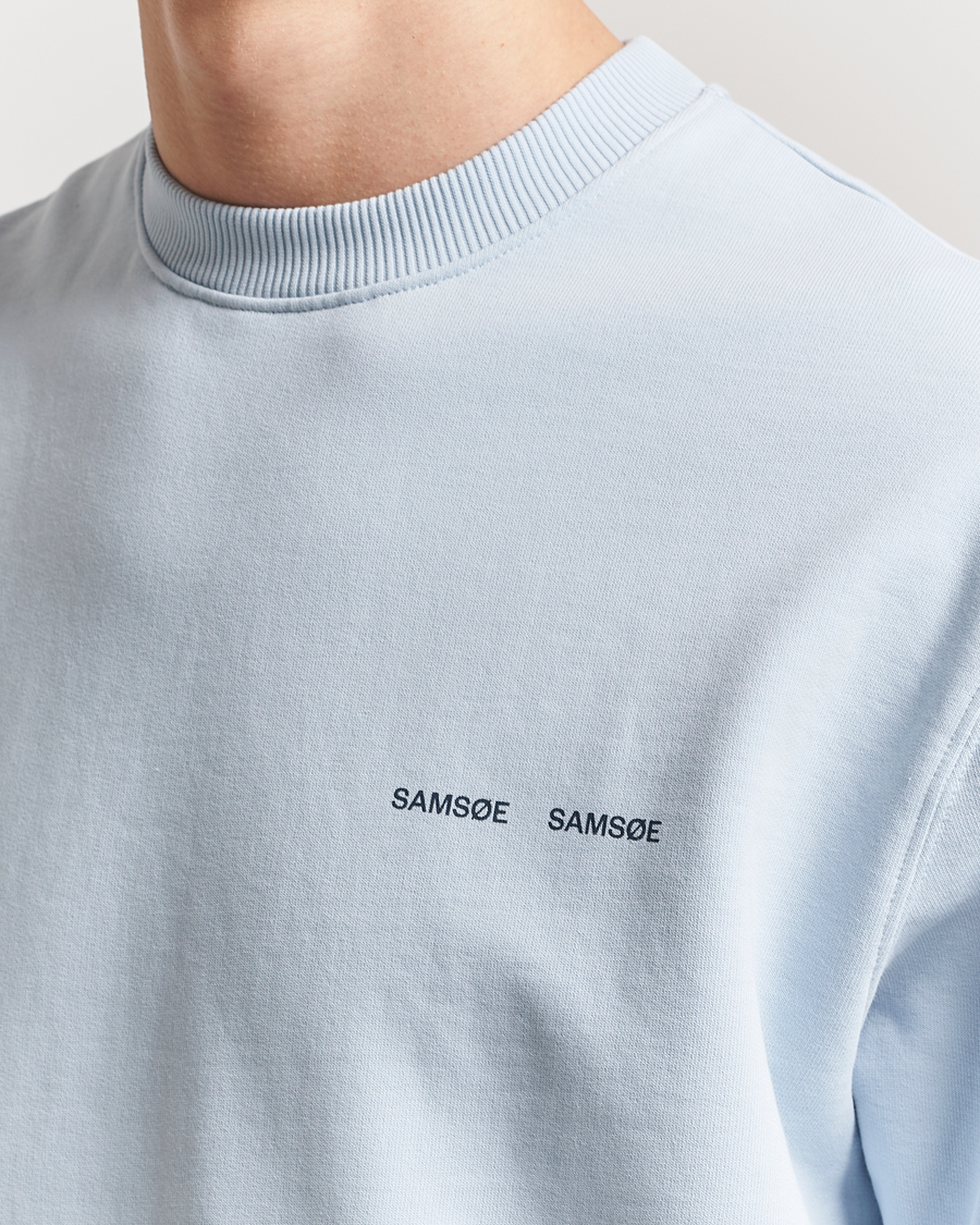 Hombres | Jerséis y prendas de punto | Samsøe Samsøe | Norsbro Crew Neck Sweatshirt Skyway