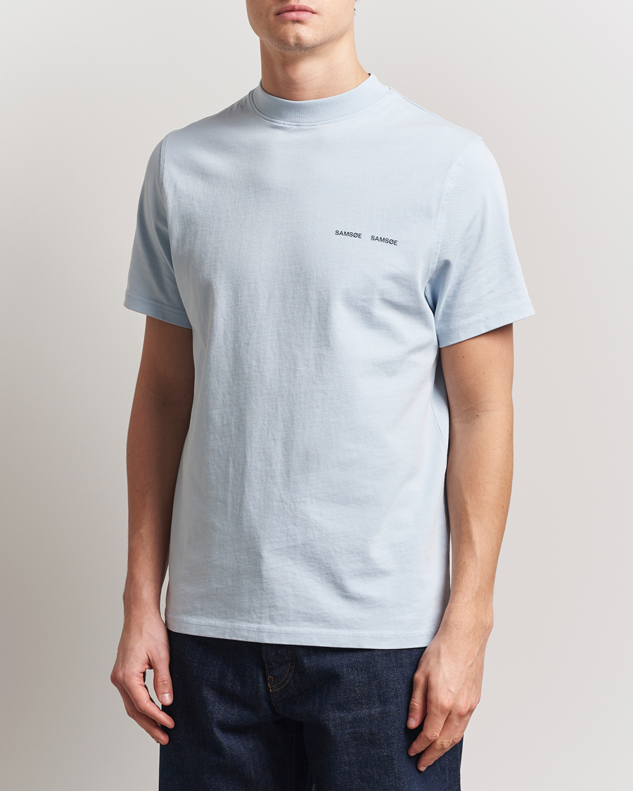 Hombres | Camisetas | Samsøe Samsøe | Norsbro Organic Cotton T-Shirt Skyway