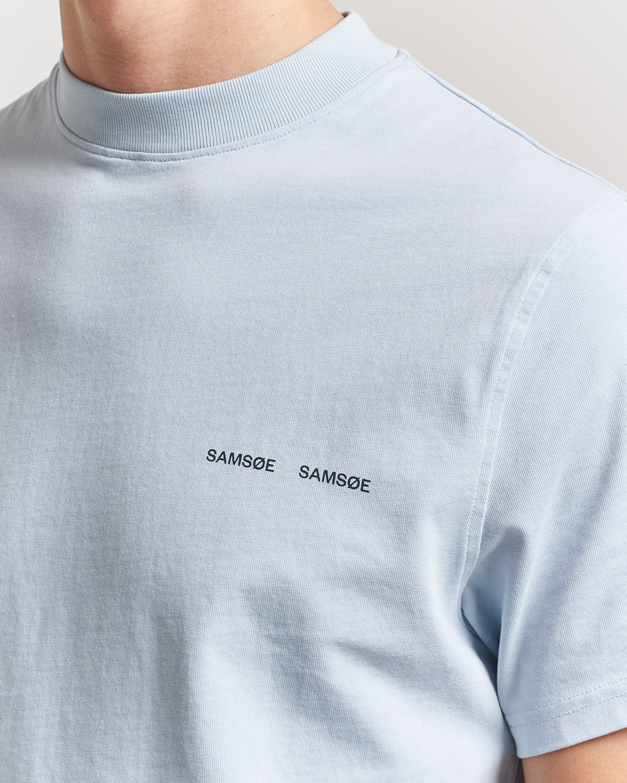 Hombres | Camisetas | Samsøe Samsøe | Norsbro Organic Cotton T-Shirt Skyway
