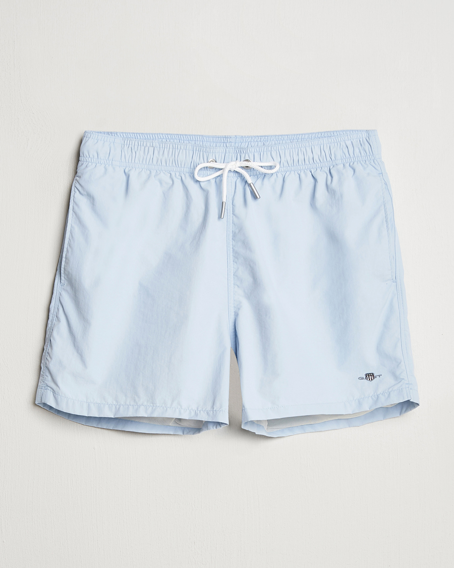 Hombres | Bañadores | GANT | Basic Swimshorts Fresh Blue