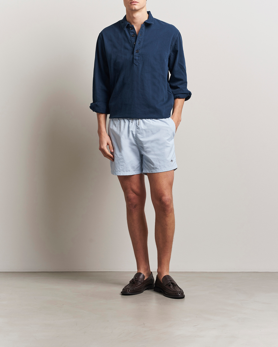 Hombres | Bañadores | GANT | Basic Swimshorts Fresh Blue