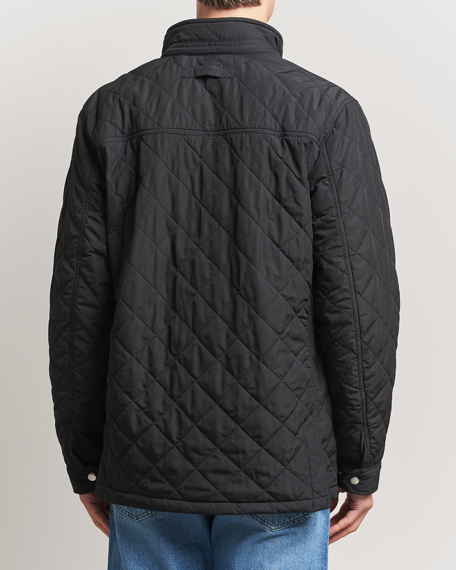 Hombres | Abrigos y chaquetas | GANT | Quilted Windcheater Mid-Length Jacket Black