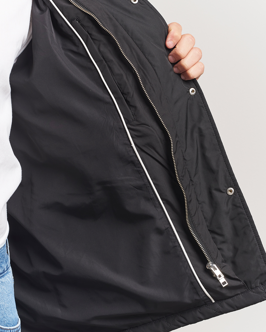 Hombres | Abrigos y chaquetas | GANT | Quilted Windcheater Mid-Length Jacket Black