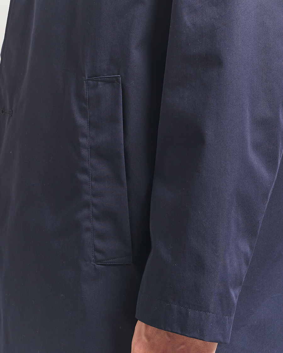 Hombres | Abrigos y chaquetas | GANT | Cotton Car Coat Evening Blue