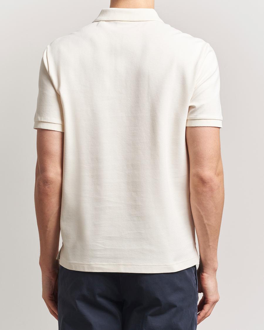 Hombres | Polos | GANT | Textured Polo Cream