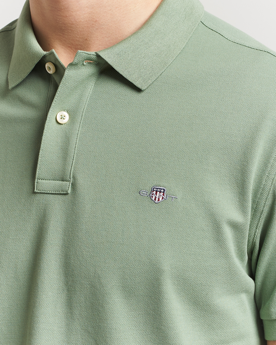 Hombres | Polos | GANT | The Original Polo Kalamata Green