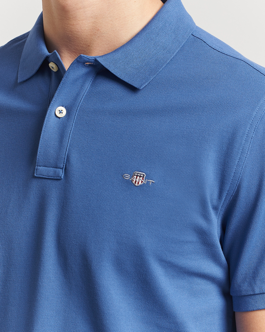 Hombres | Polos | GANT | The Original Polo Rich Blue