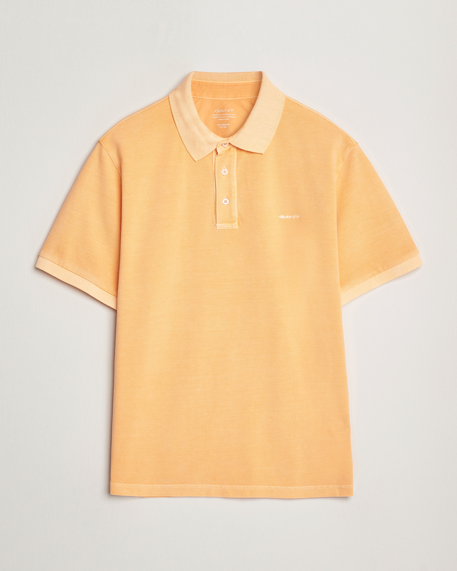 Hombres | Polos | GANT | Sunfaded Polo Peachy Orange